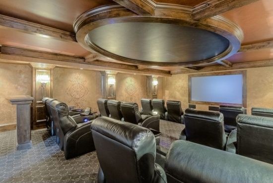 Custom Movie Theatre nyklassisk-hjemmebiograf