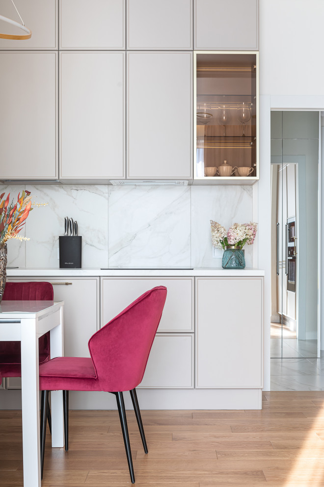 ДИЗАЙН-ПРОЕКТ КВАРТИРЫ В ЖК ПЕТРОВСКИЙ КВАРТАЛ НА ВОДЕ 40 М2