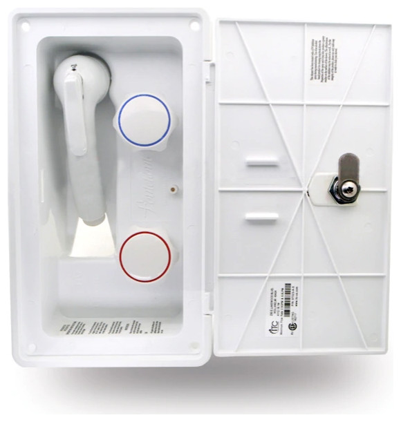 Fontana Greenwich Showers RV Exterior Shower Box Kit Contemporary