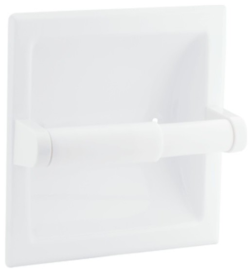 Moen 575 Donner Collection Recessed Paper Holder - Chrome Bathroom Accessory