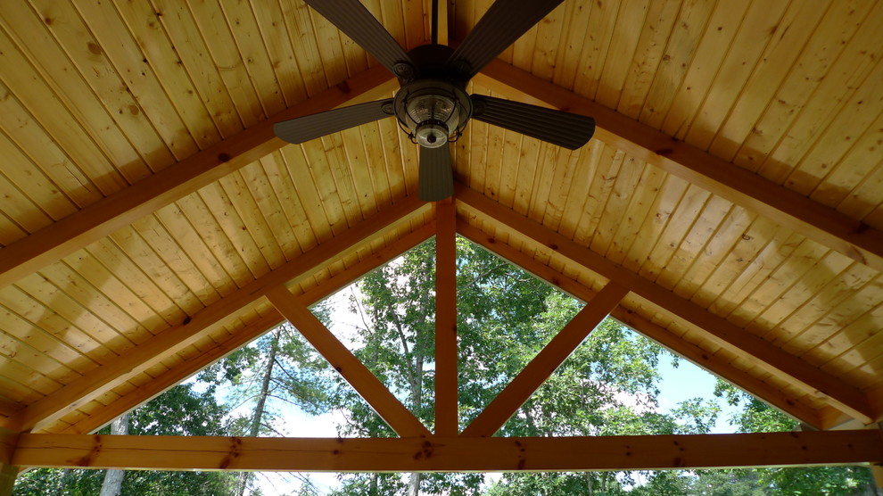 Deck - rustic deck idea