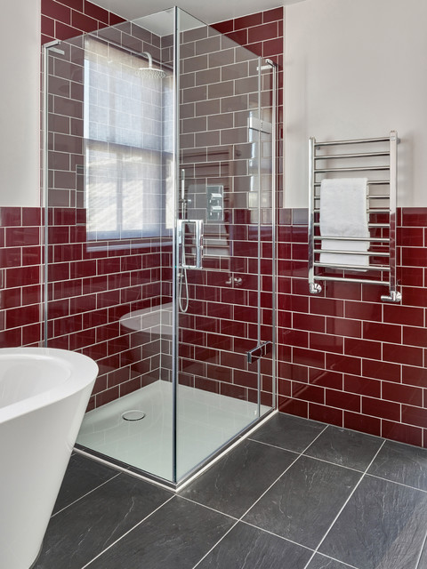 Battersea Development contemporary-bathroom