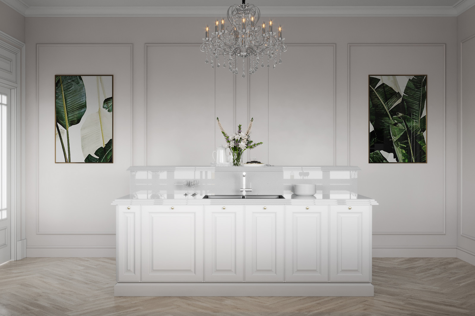 Дом в классическом стиле, 500 м2