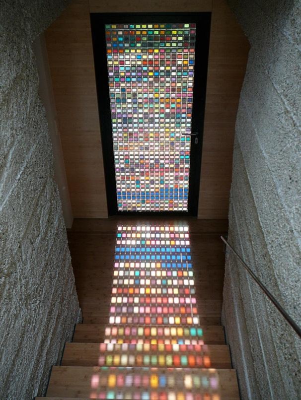Example of an eclectic entryway design in Los Angeles