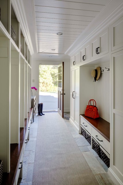 Wellesley Custom Home klassisk-entre