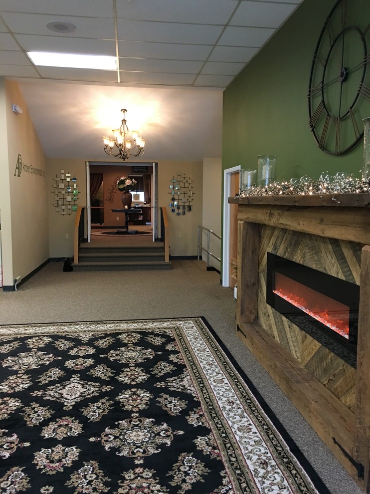 entryways-warm-and-welcoming-office-space-design-jewels-interiors How to Use Rugs for Carpet Protection