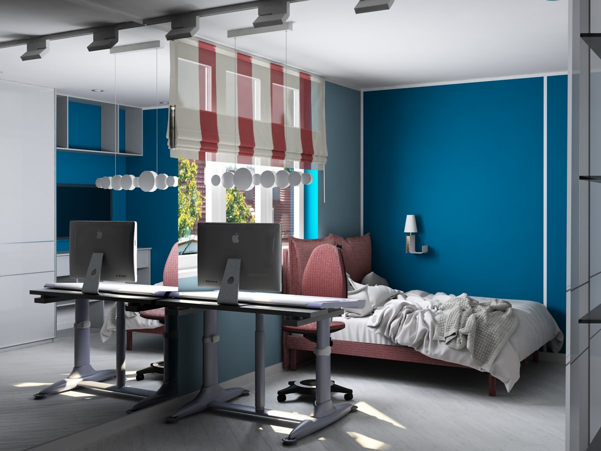 Живу танцуя (комната для девочки-подростка)