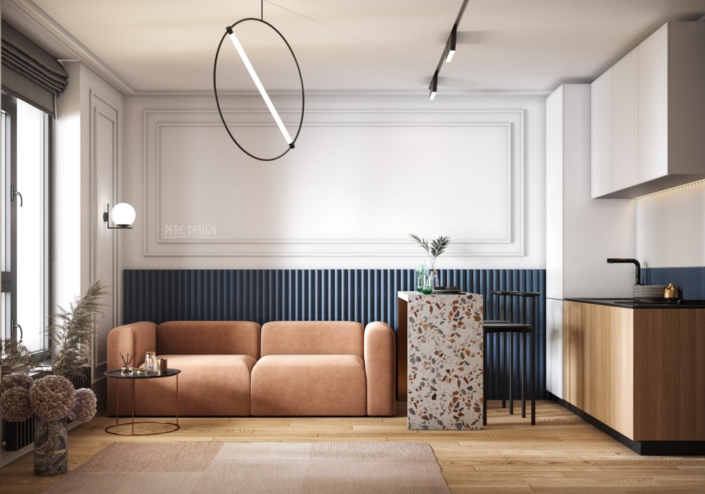 Peachy blue appartments