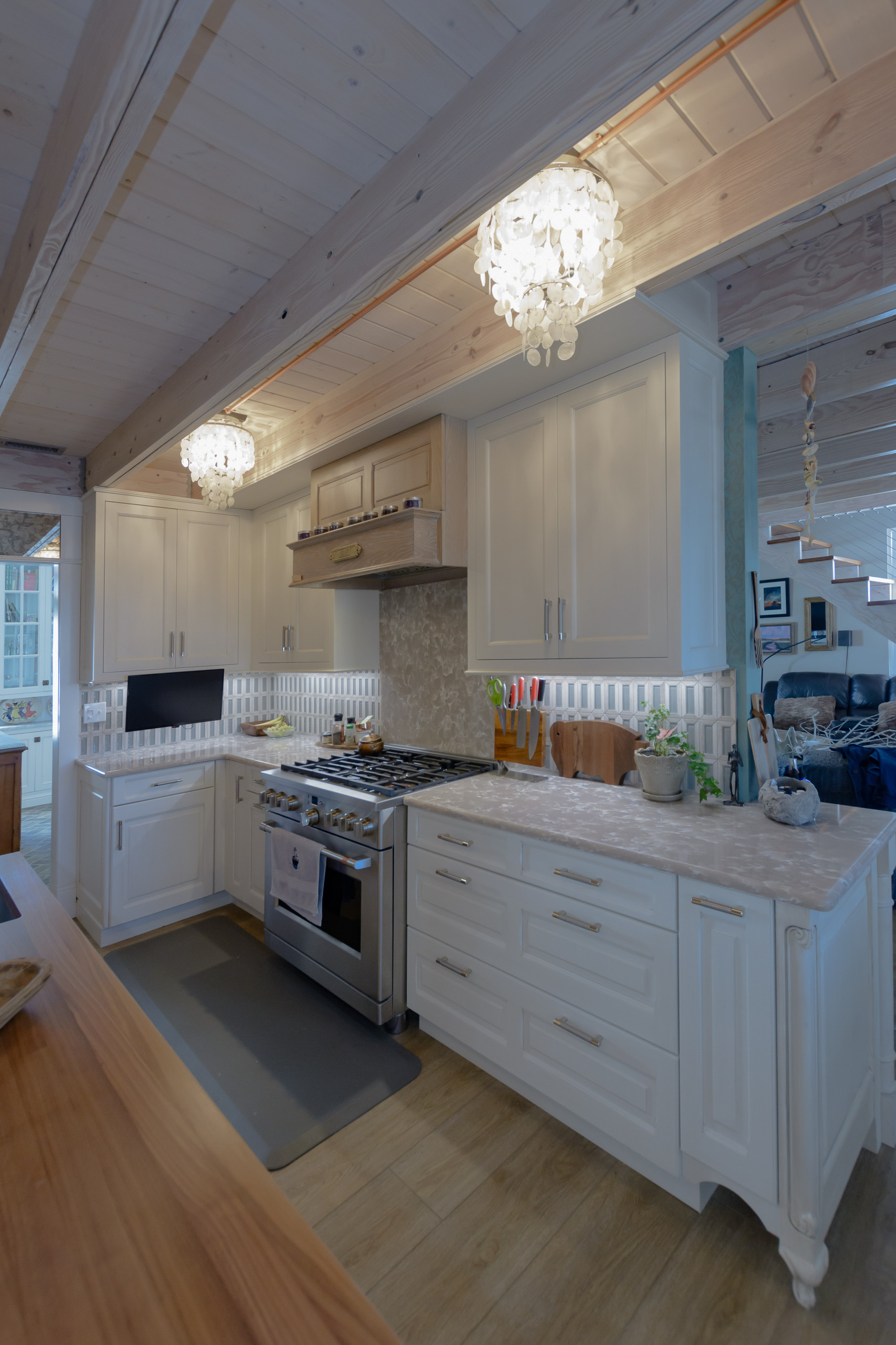 Eclectic Luxury Kitchen & Butler's Pantry