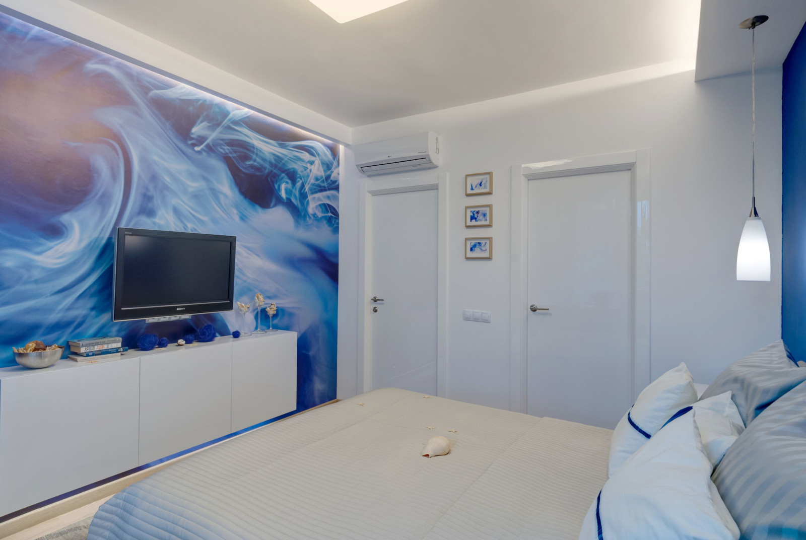 "Акварельная драма" - квартира с яркой индивидуальностью