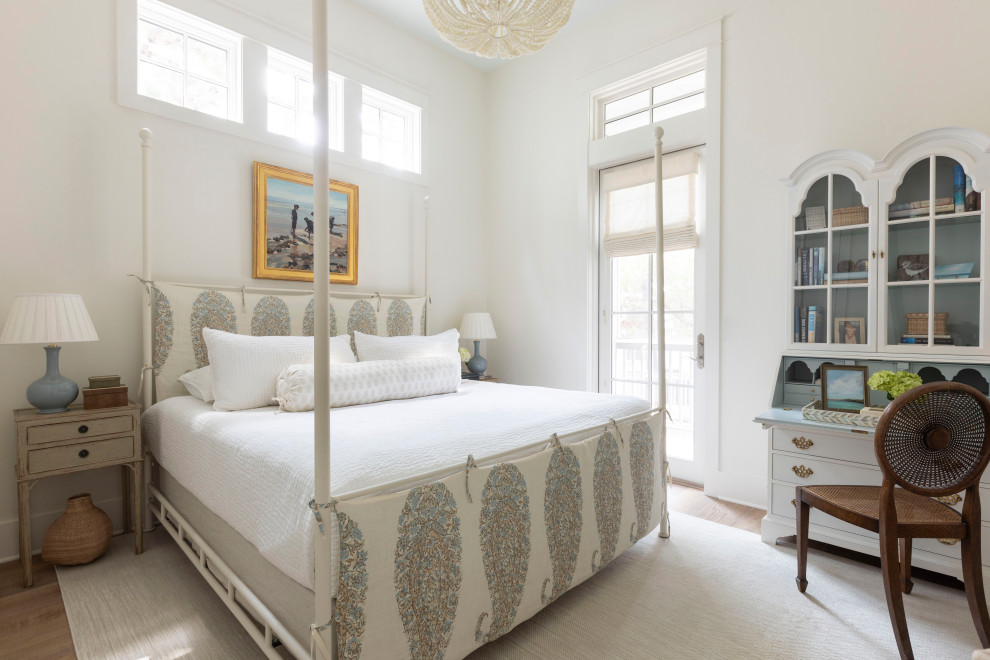 Inspiration for a cottage bedroom remodel in Other