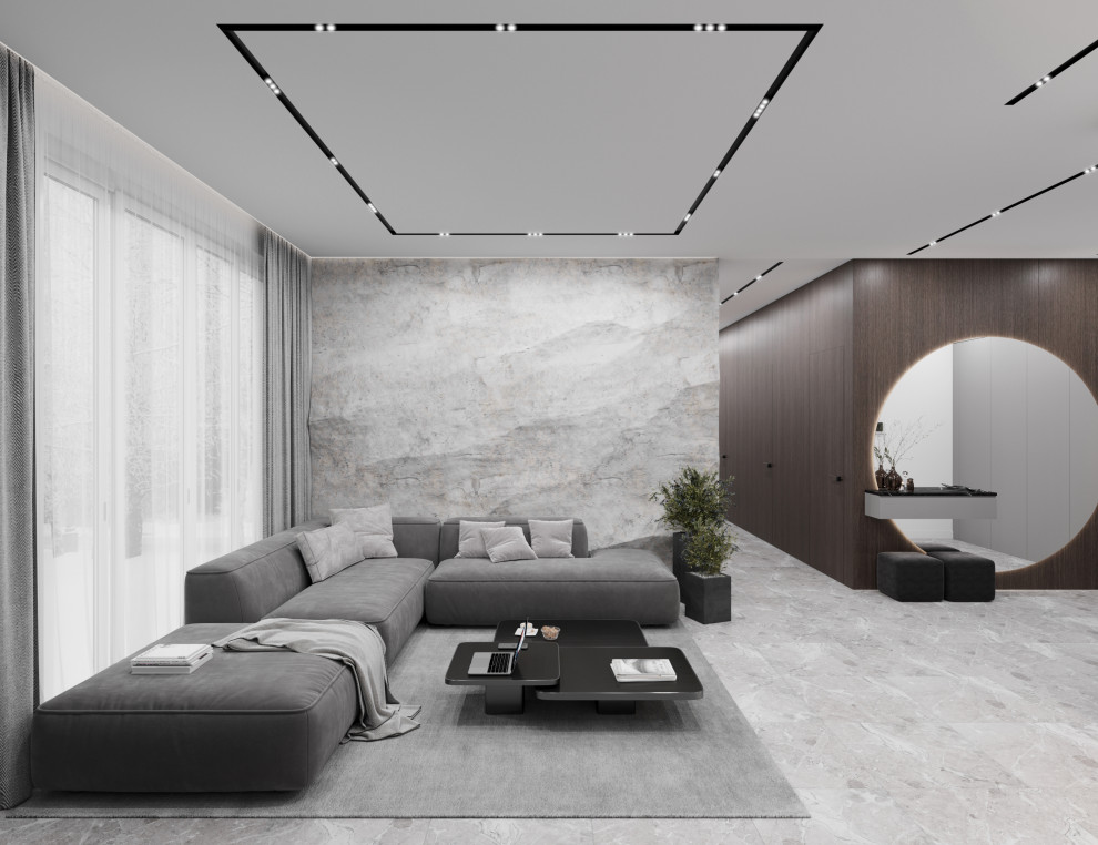 Коттедж в стиле современного минимализма