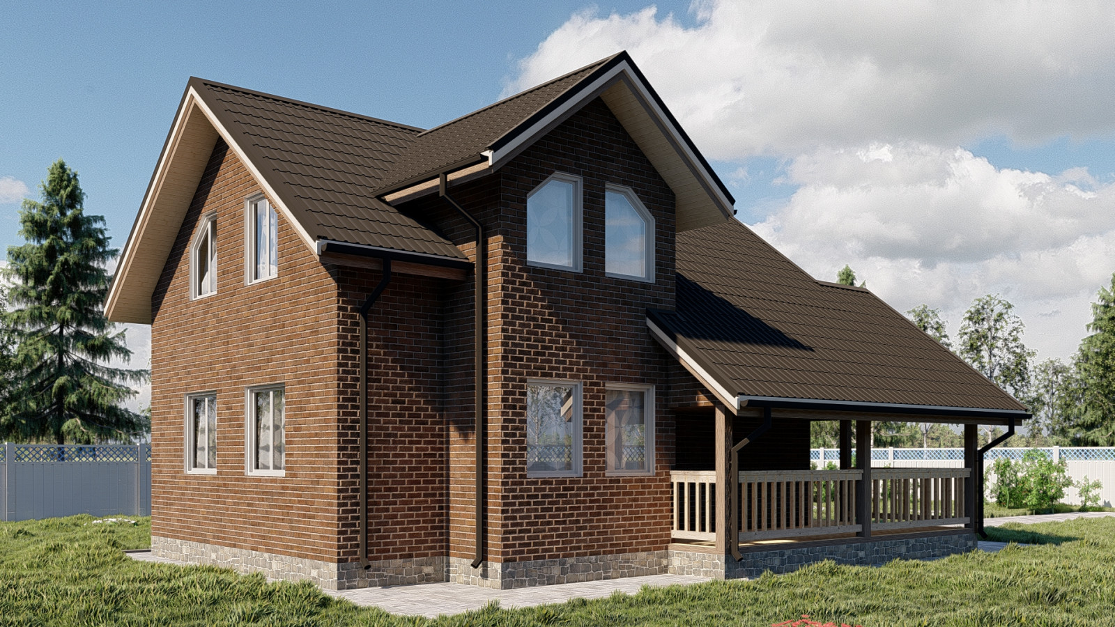 Эскиз индивидуального проекта в г. Воронеж