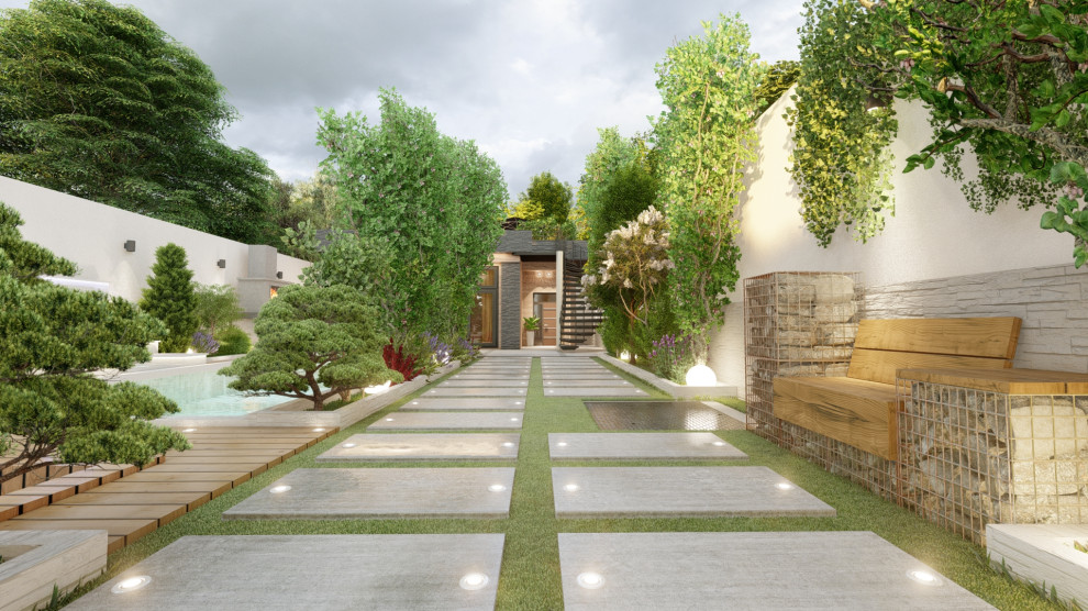 Garden and Roof Garden Design - CGI