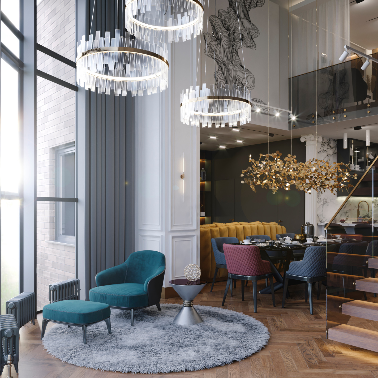 Квартира с антресолью