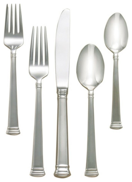 Lenox Eternal 18/10 Stainless Steel 5 Piece Flatware Place Setting