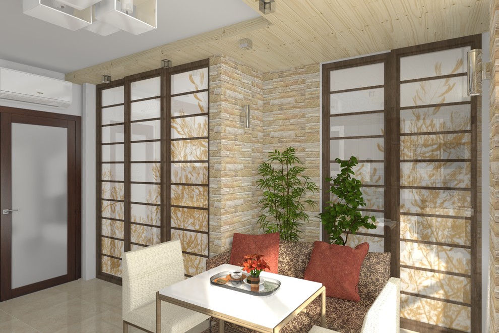 Минимализм с элементами  культуры Японии