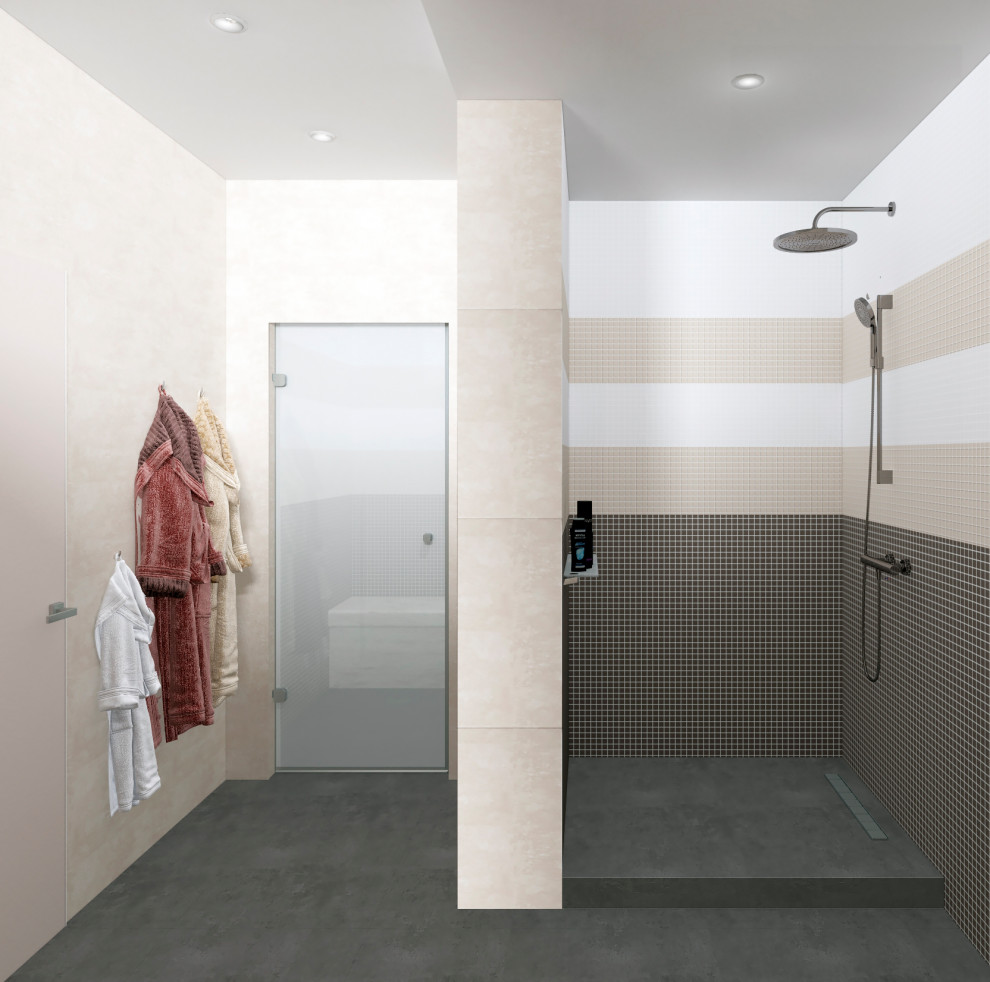 Дизайн проект цокольного этажа частного дома