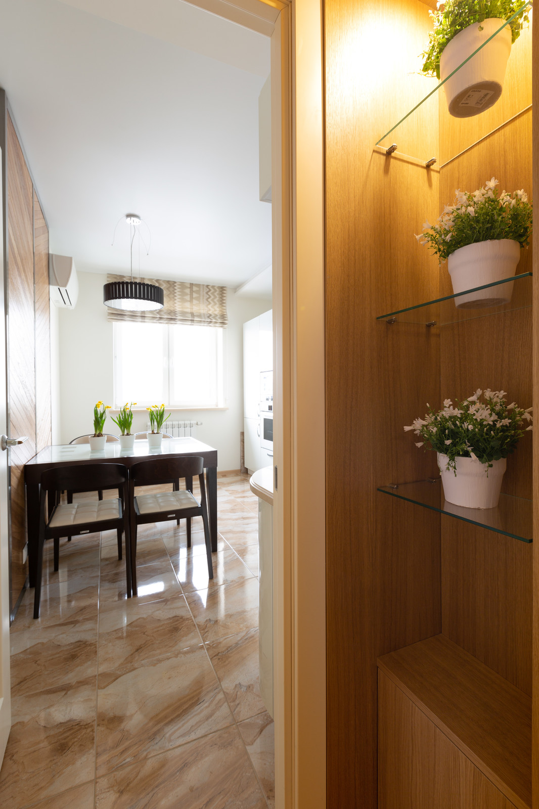 Реализованный проект "Квартира в полосатом доме на Академика  Янгеля"