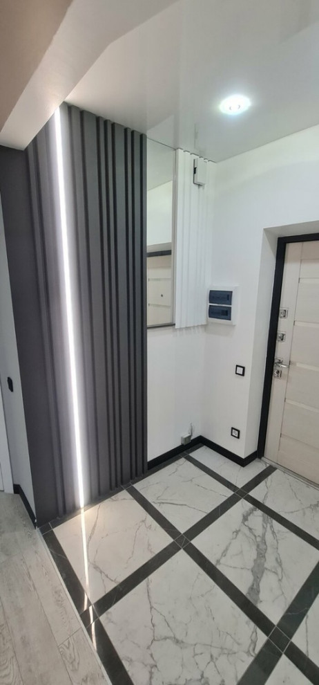 Квартира в контрастных цветах