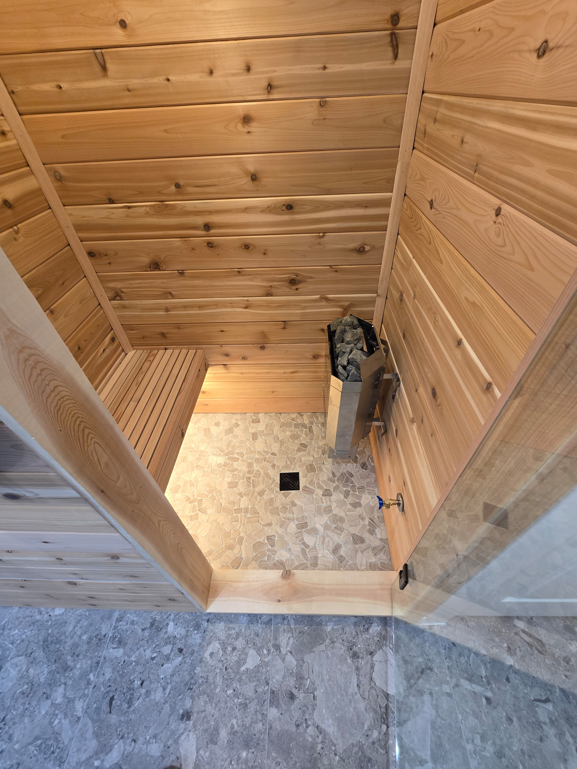 Master Bathroom Sauna
