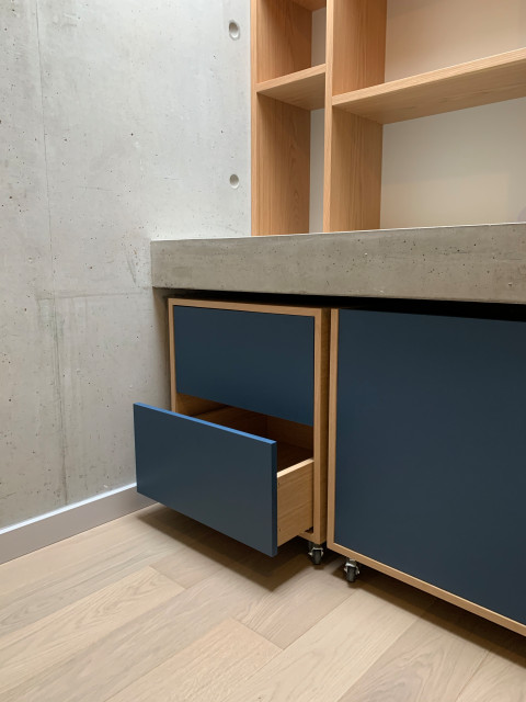 Projet Chamb&eacute;ry contemporary-arbetsrum