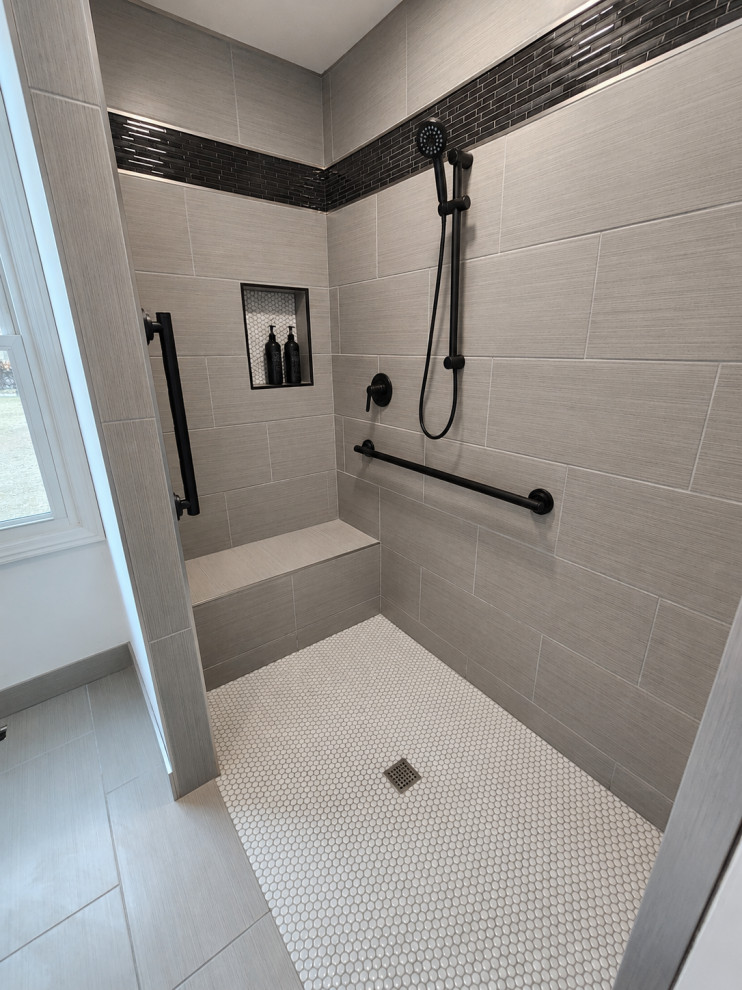 Tecumseh - Modern Aging-in-Place Master Bathroom Renovation