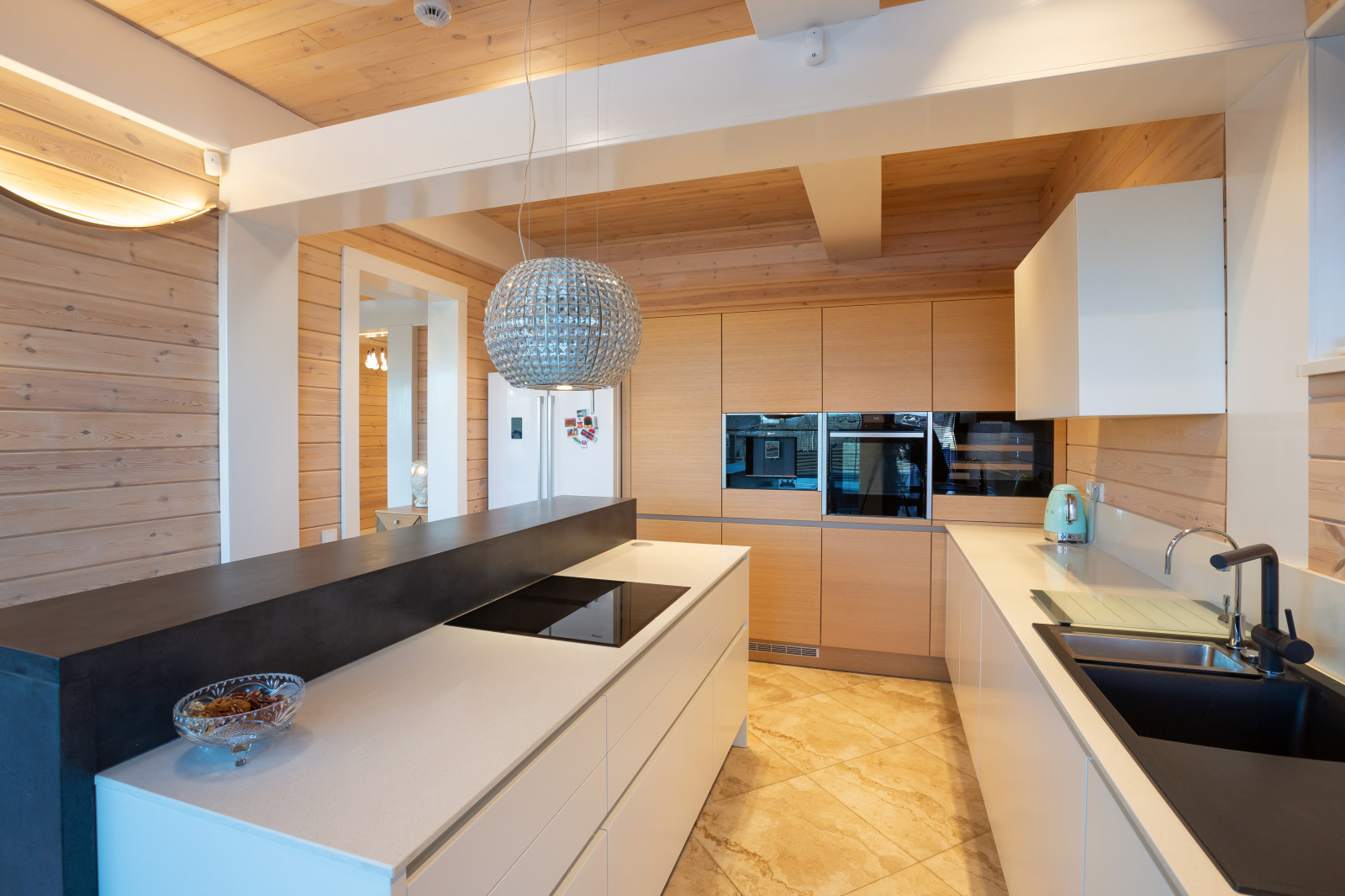 Готовый дом по проекту "Рона" 163 м2 + баня Пидан 45 м2