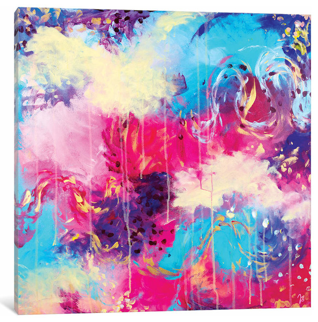 Everything Is Illuminated by Julia Badow Canvas Print, 12"x12"x0.75