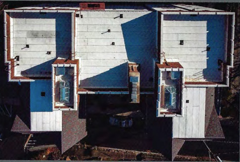 Recover Roof, Coping replacement, caulking & pointing