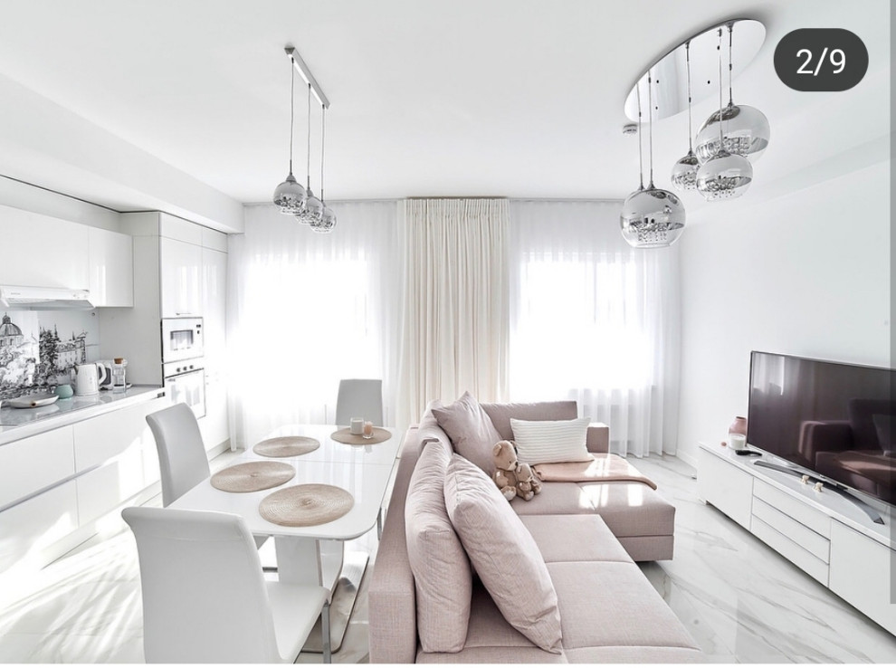 Квартира в светлых тонах