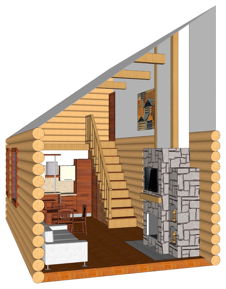 Проект загородного дома в Рязанской области