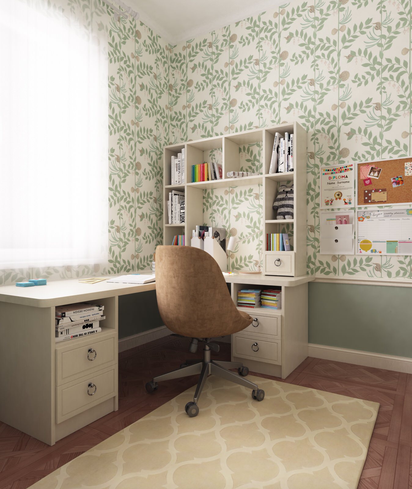 Дизайн 2-х этажного коттеджа в пос.Старокучергановка