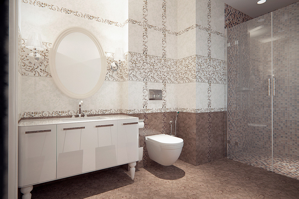 санузел с душем