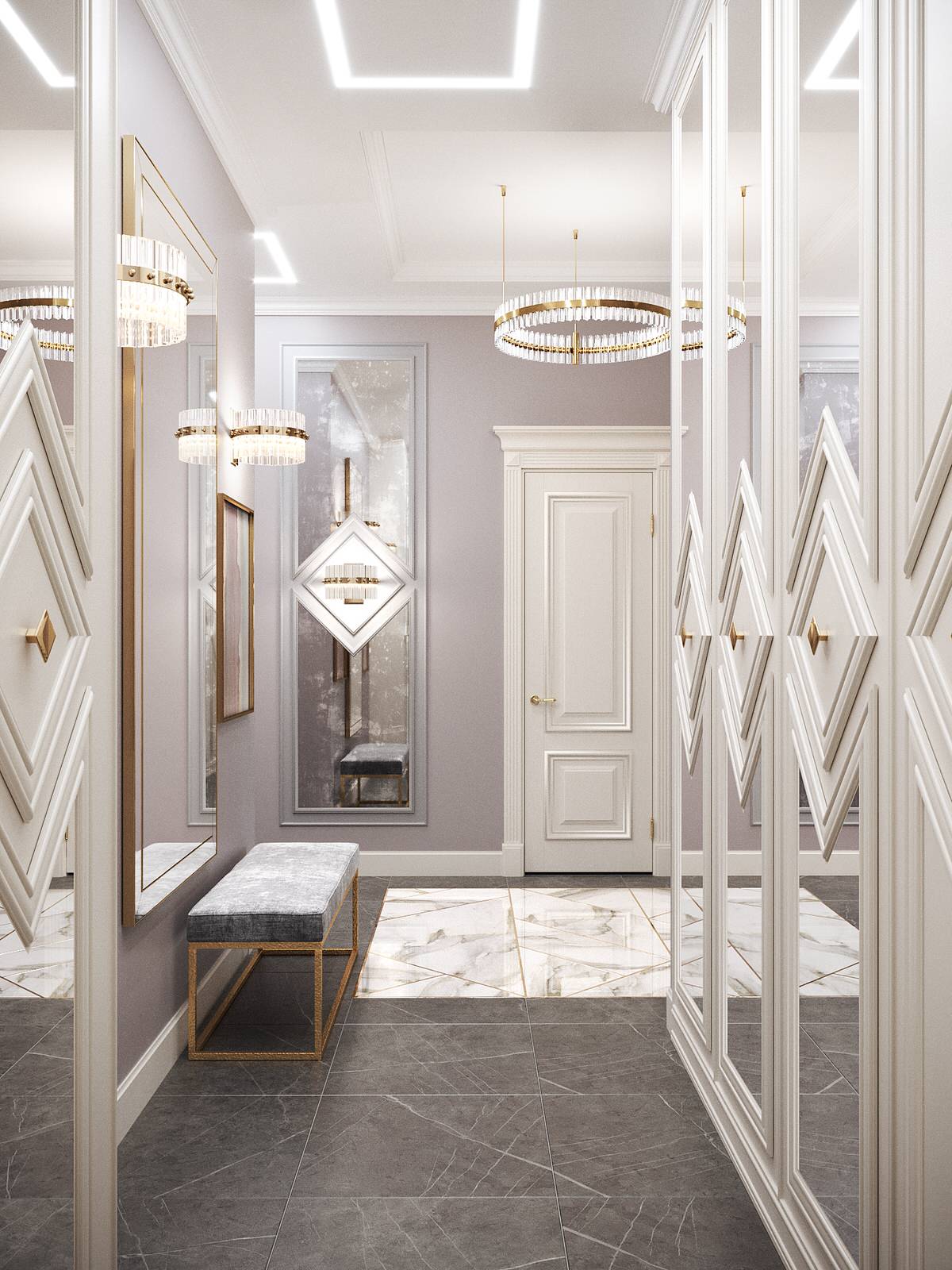 Трёхкомнатная квартира