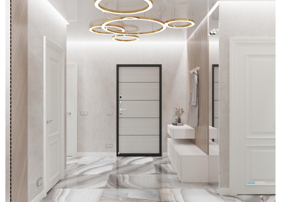 №52 ДИЗАЙН ПРОЕКТ 100 КВ.М. УЛ.МАРШАЛА БАГРАМЯНА