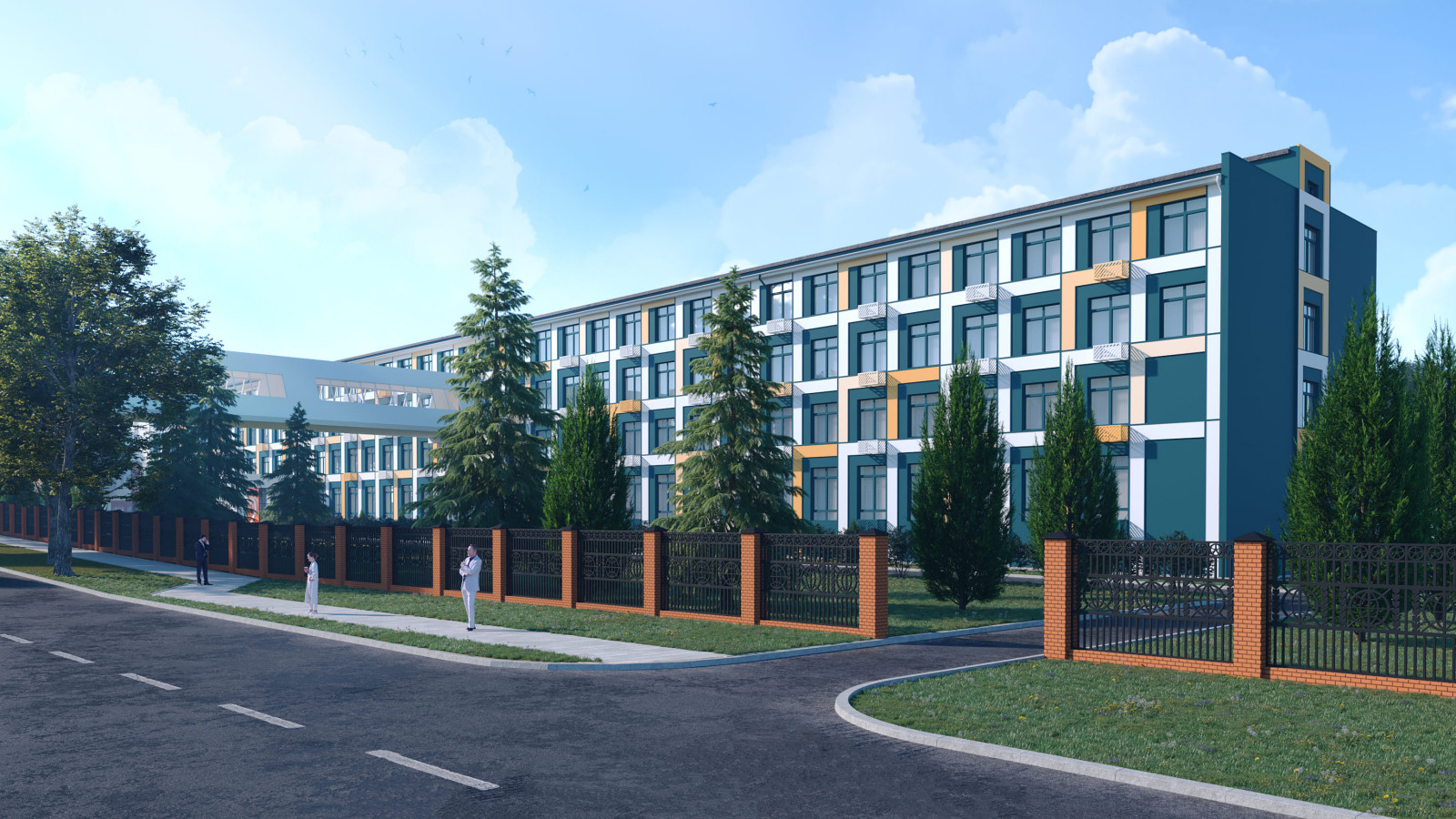 Проект ремонта фасадов здания БелЮИ МВД России им. И.Д. Путилина (2 корпус)