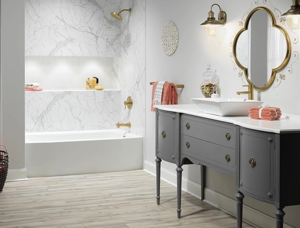 Bathroom Transformations Bathroom Charlotte by Metrolina Home Remodeling Houzz