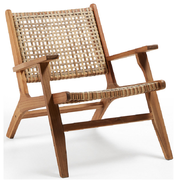 Sociale wetenschappen sectie ik wil Classic Wicker Accent Chair | La Forma Grignoon - Tropical - Armchairs And  Accent Chairs - by Oroa - European Furniture | Houzz