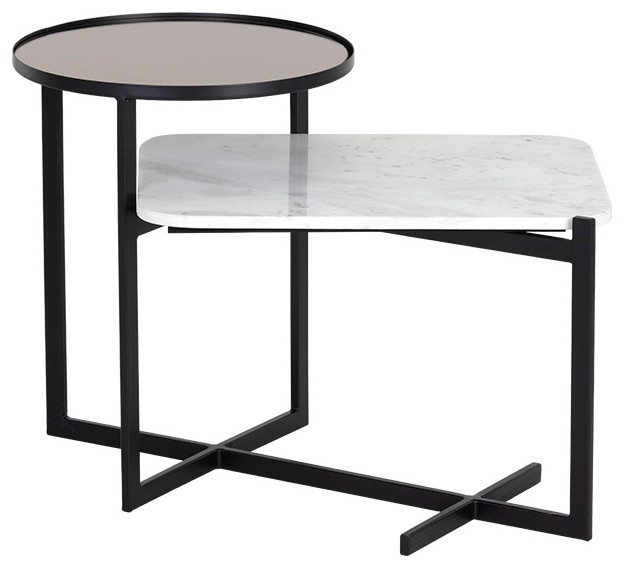 Rivas End Table Transitional Side Tables And End Tables by Sunpan