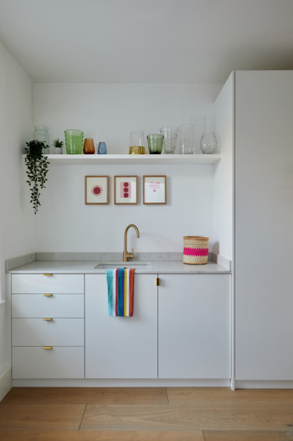 Contemporary Utility Room trendy-bryggers