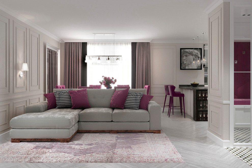 Благородные интерьеры в классическом стиле