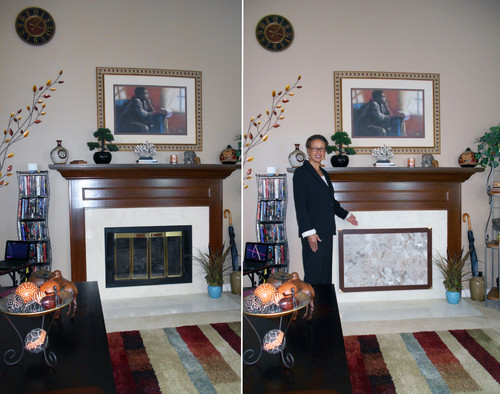 Insulated Magnetic Decorative Fireplace Covers Diy Kid Friendly