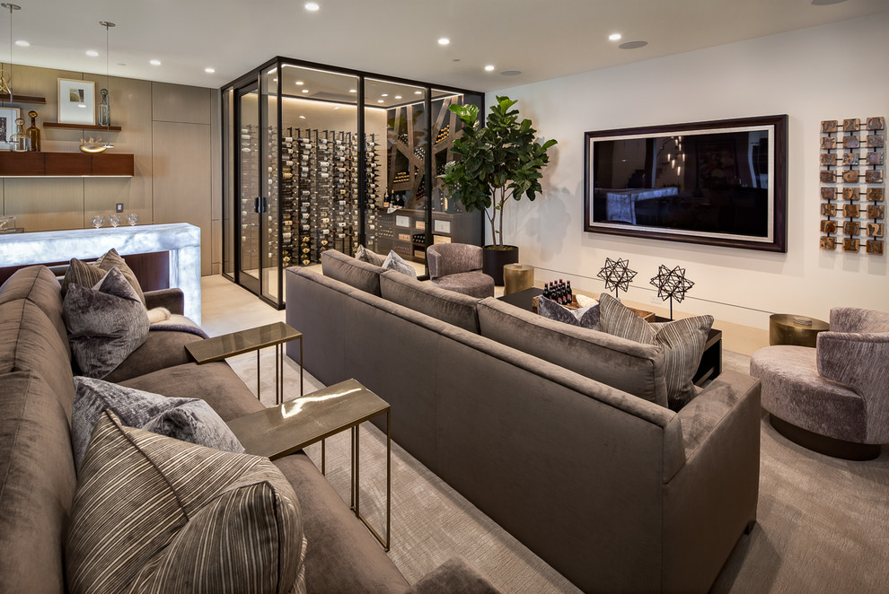 Kings - Contemporary - Home Theater - Orange County - by Spinnaker ...