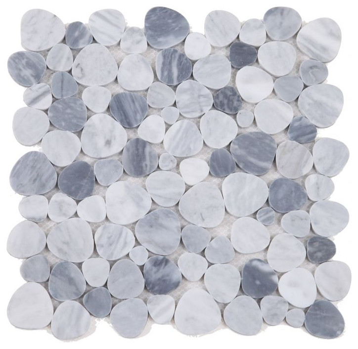 Aphrodite Mix Grey Honed 12 x 12 - Contemporary - Mosaic Tile - by ...