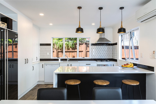 Stunning two tone styling modern-kitchen