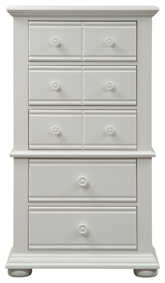 Liberty Furniture Summer House Lingerie Chest, Oyster White