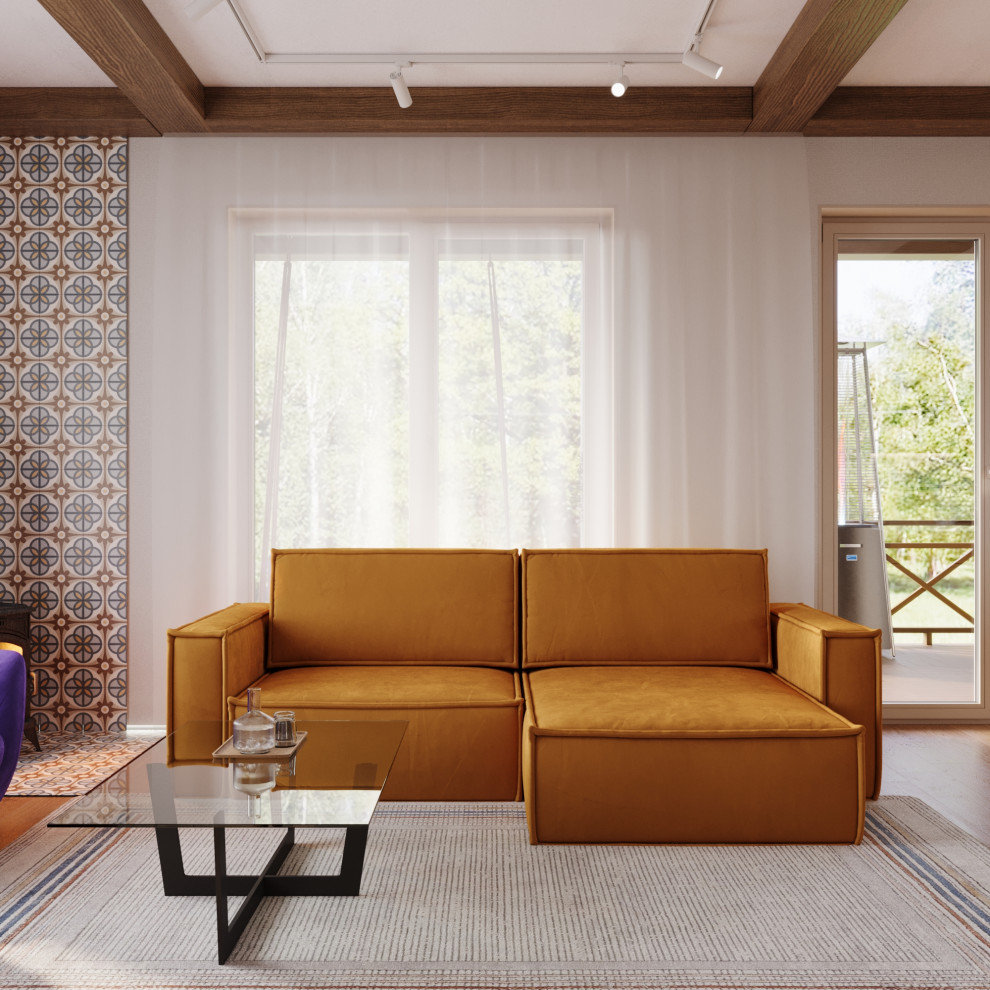 Дизайн 2х этажного дома в стиле эклектика