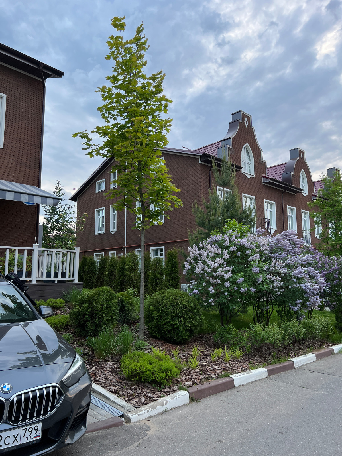 Мини-сад у таунхауса