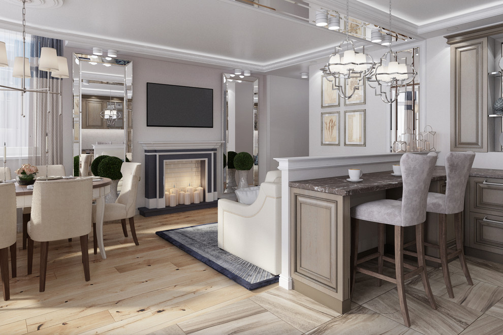 Современная классика в ЖК "Капитал"